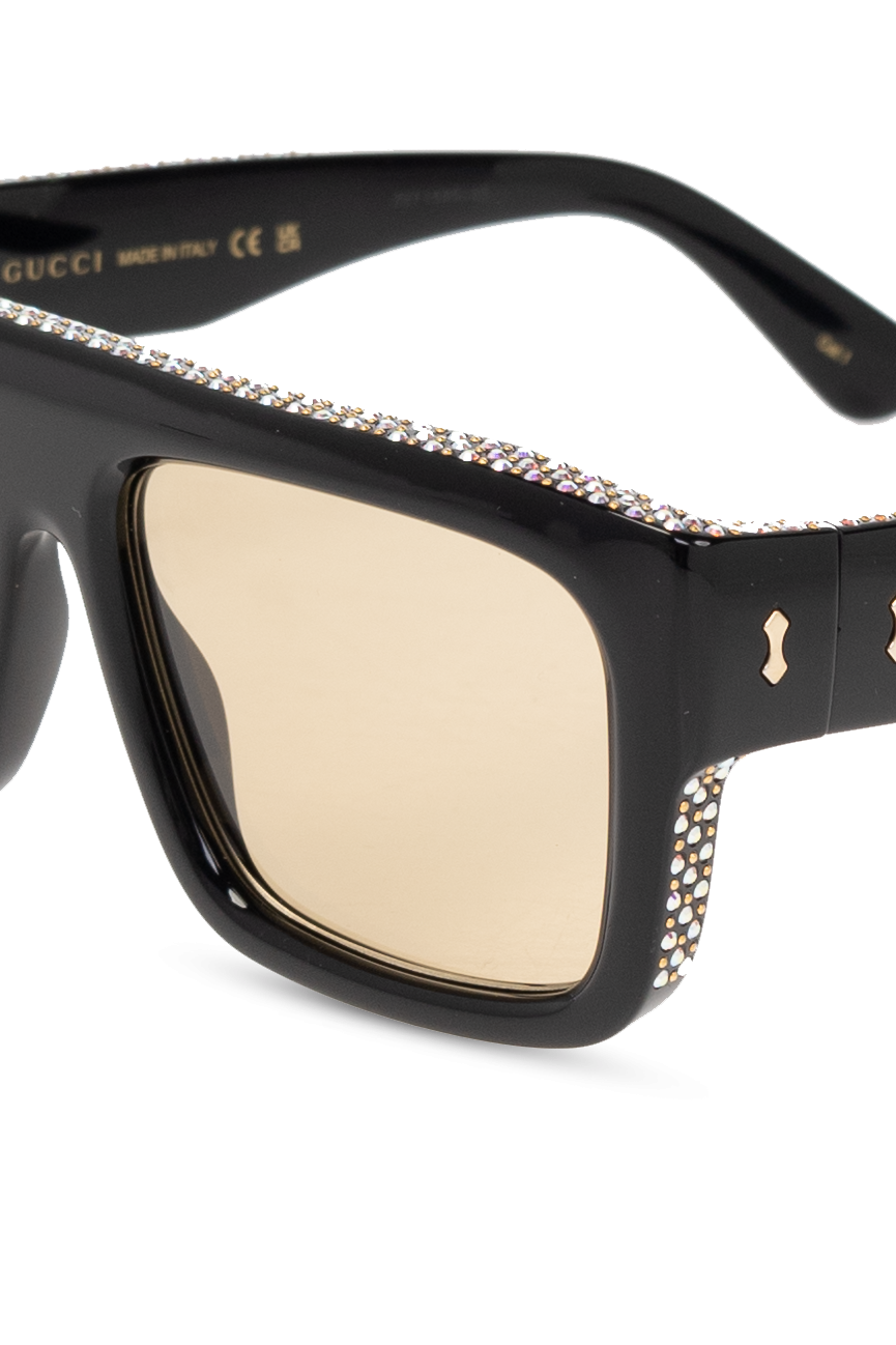 Gucci Sunglasses with logo | Men's Accessories | Vitkac